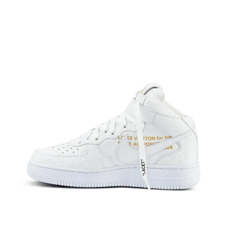 Louis Vuitton x Nike Air Force 1 Mid 'White'