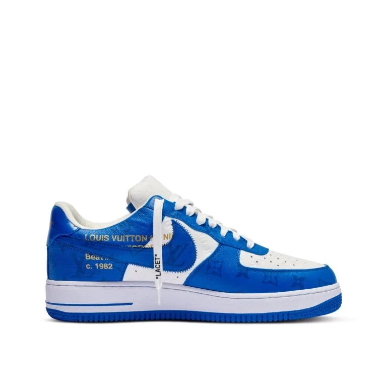 Louis Vuitton x Nike Air Force 1 Low 'By Virgil Abloh White/Blue'