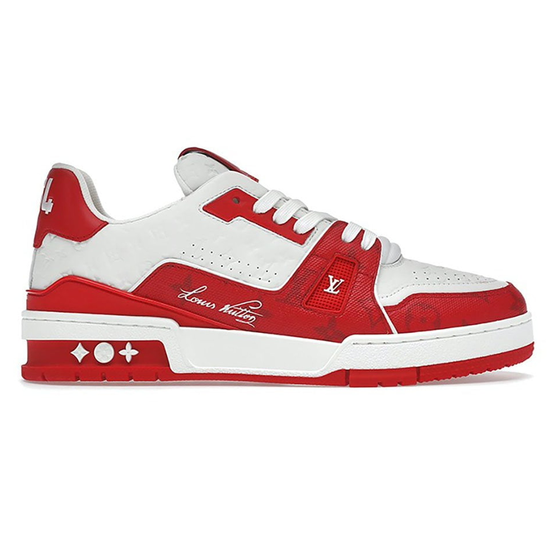 Louis Vuitton LV '54' Trainer Red White Sneaker