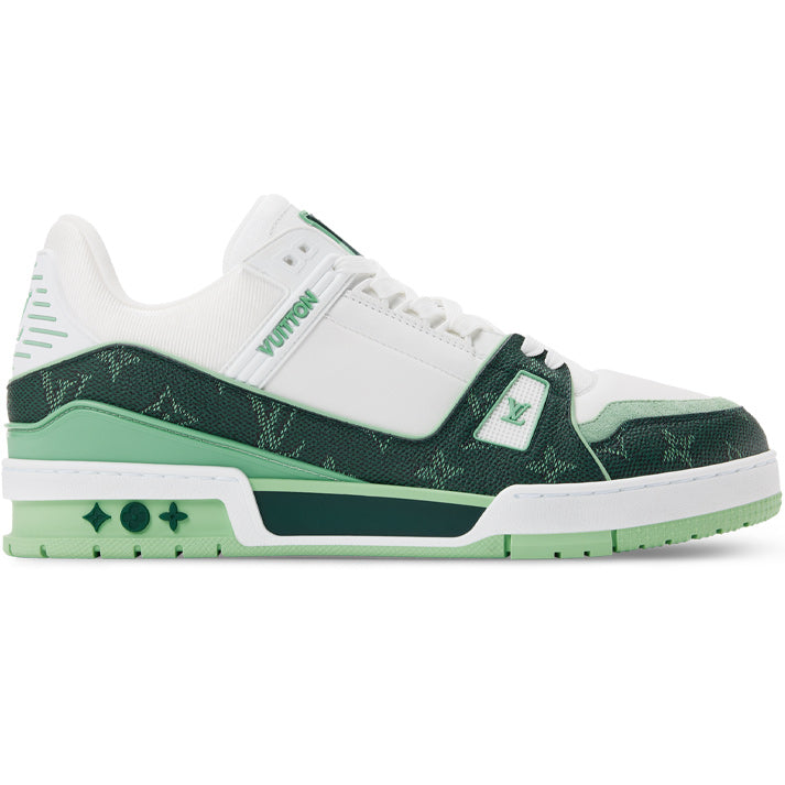 Louis Vuitton LV Trainer Sneaker 'Denim Monogram green '