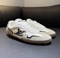 LV Rally Sneaker Gray White Calfskin Suede and Mesh Fabric