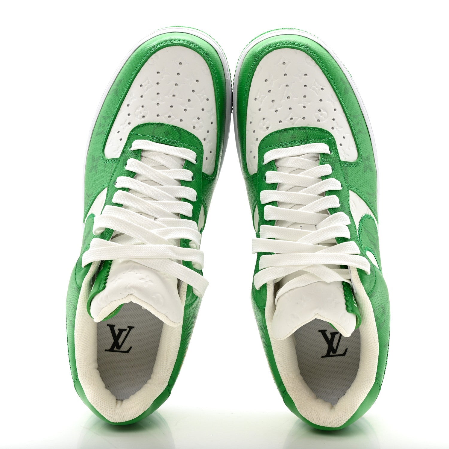 Louis Vuitton x Nike Air Force 1 Low 'By Virgil Abloh White/Green'