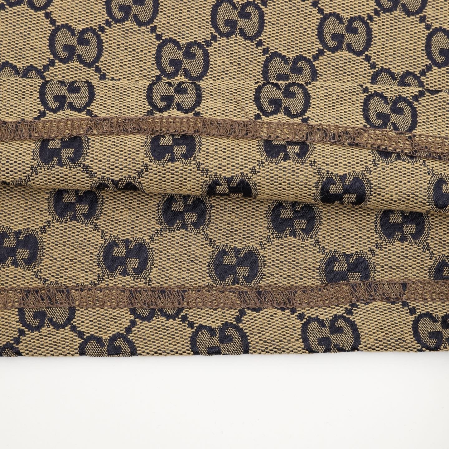 Gucci 25SS All-Over Monogram Print Denim Shorts