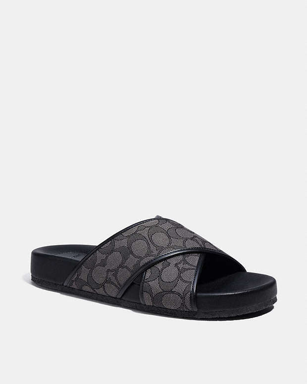 Crossover Sandal Coach Outlet