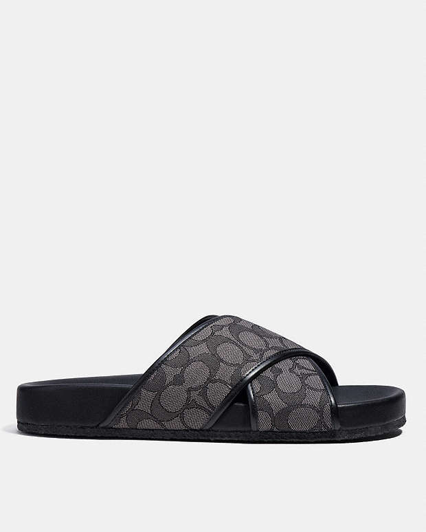Crossover Sandal Coach Outlet