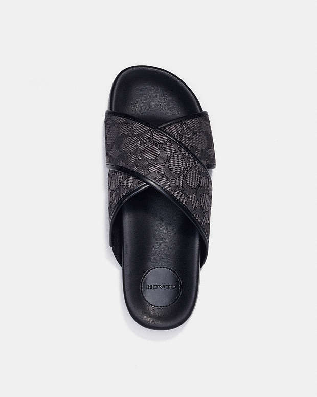 Crossover Sandal Coach Outlet