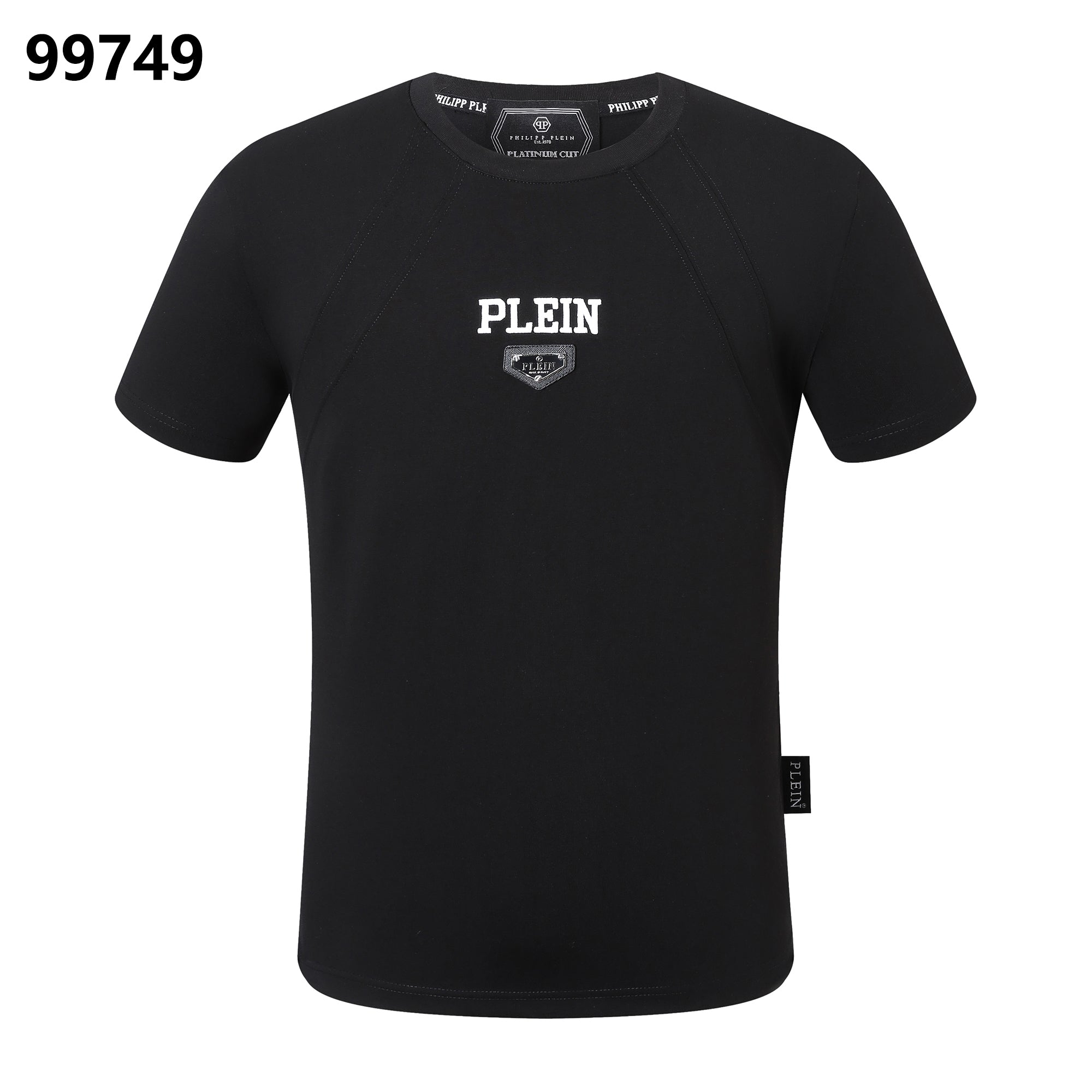 PHILIPP PLEIN Devil Rhinestone Crew Neck T-Shirt