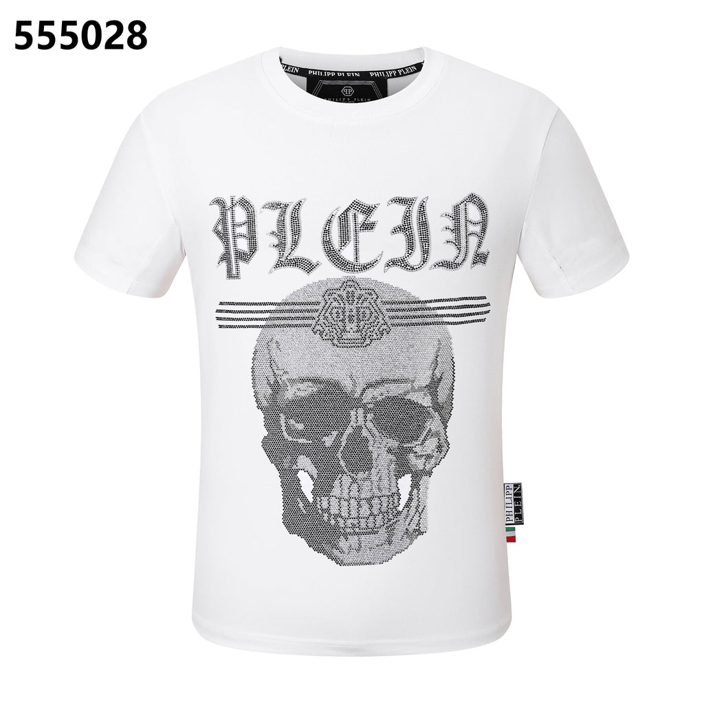 PHILIPP PLEIN Skull-Print Crew-Neck T-Shirt