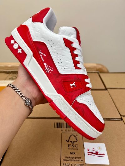 Louis Vuitton LV '54' Trainer Red White Sneaker
