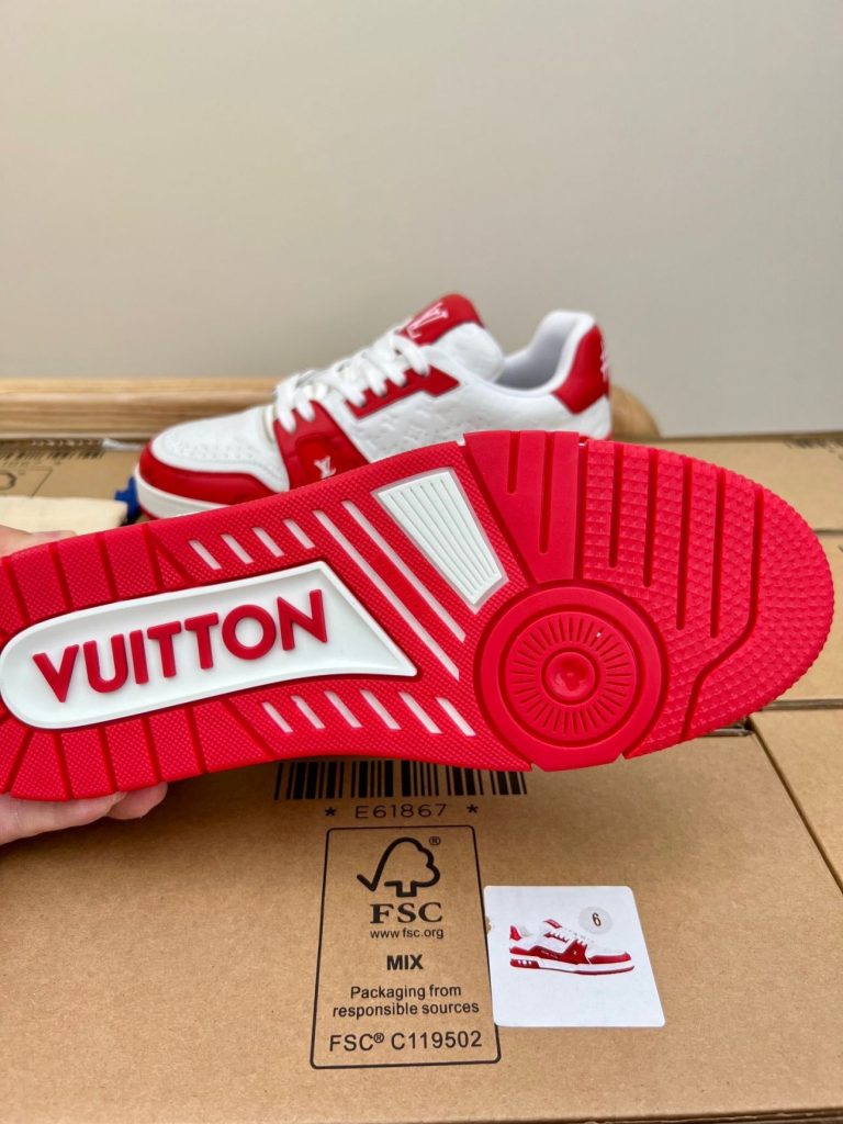Louis Vuitton LV '54' Trainer Red White Sneaker