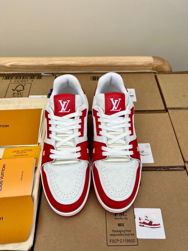 Louis Vuitton LV '54' Trainer Red White Sneaker