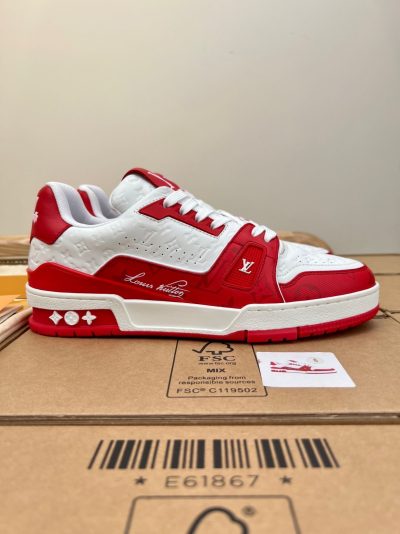 Louis Vuitton LV '54' Trainer Red White Sneaker