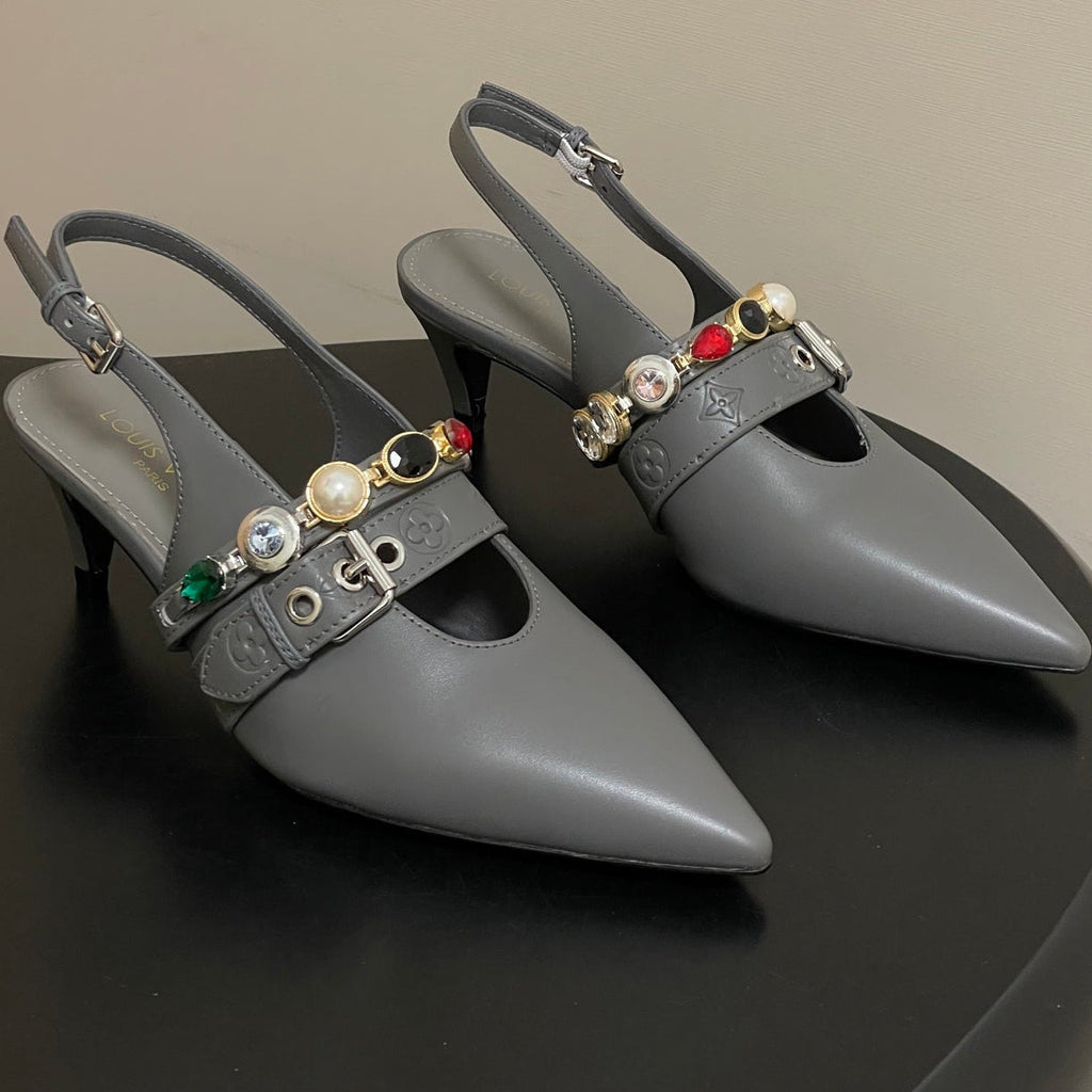 LV 2026 Vibe Slingback Pump Cowhide