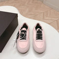 PRA 26S Sneaker Light Pink Suede Canvas 600604