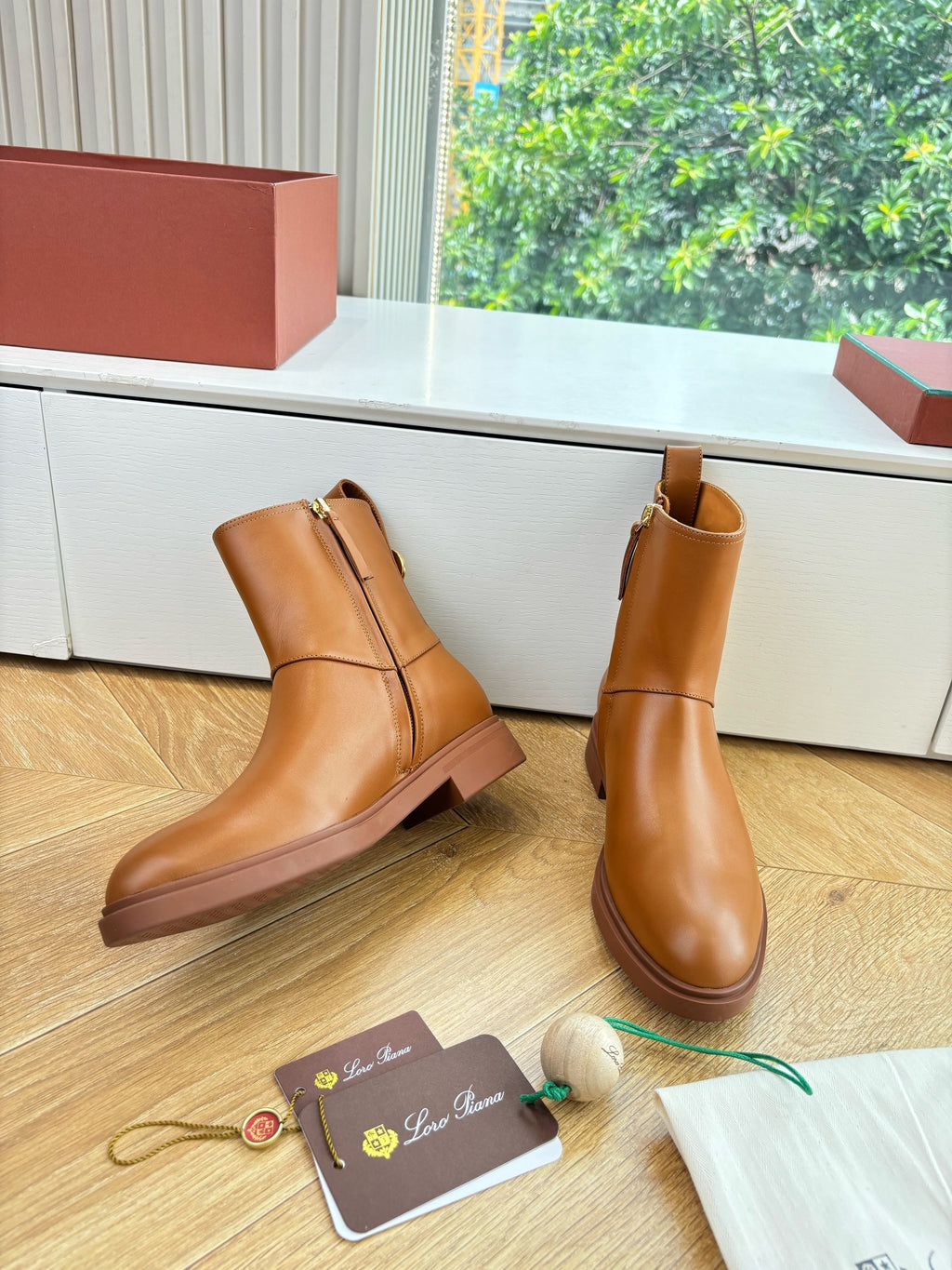LP Kilda Ankle  Boots Caramel Leather 507408