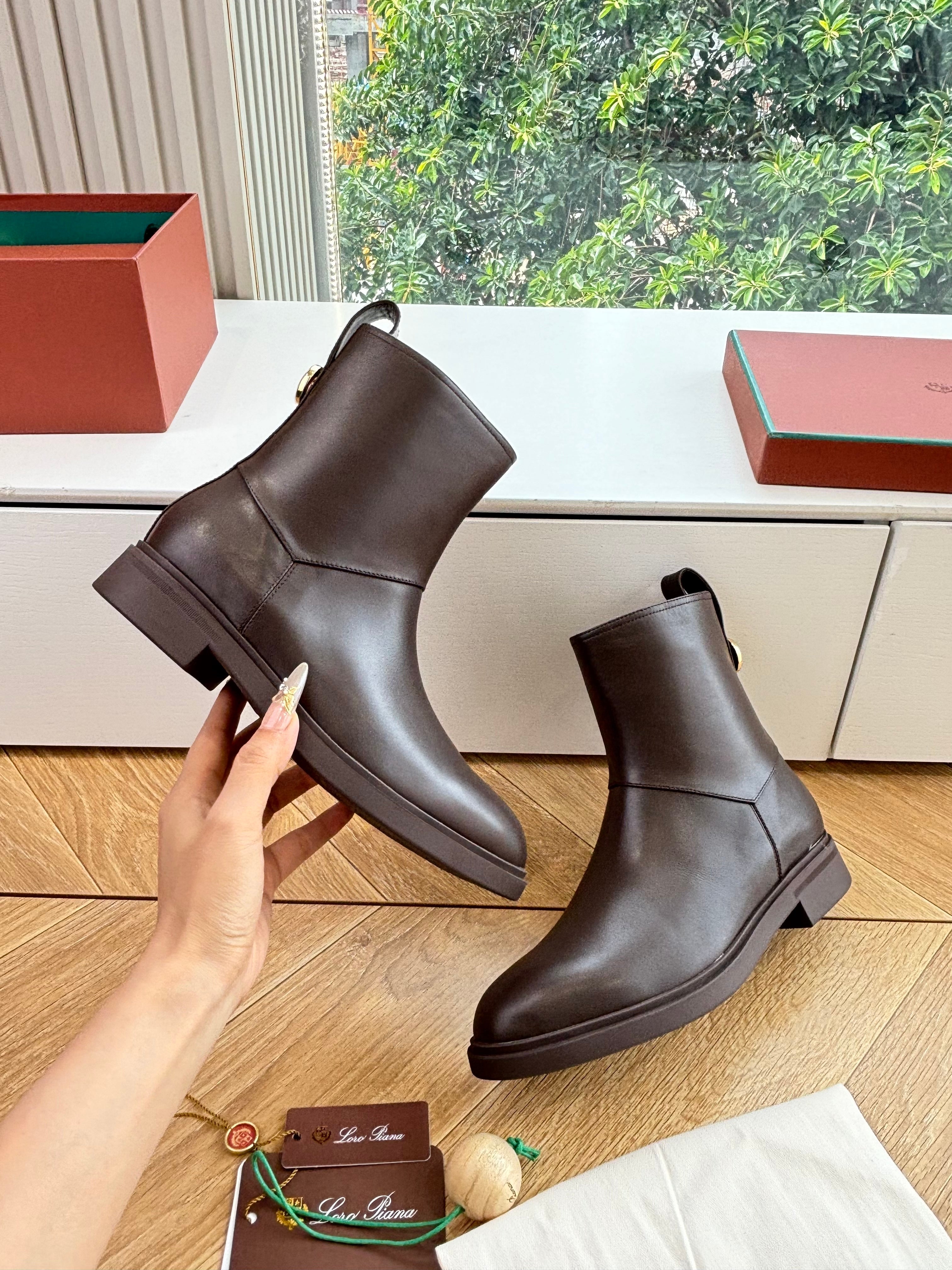 LP Kilda Ankle  Boots Brown Leather 507407