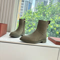 LP Kilda Ankle  Boots Olive Green Suede 507410