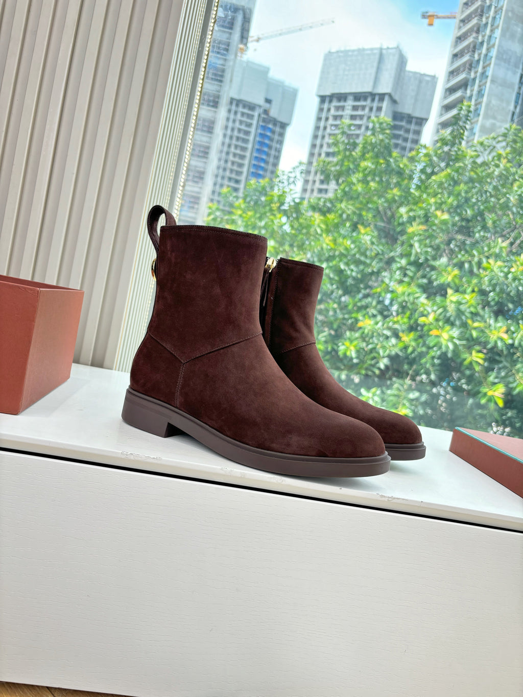 LP Kilda Ankle  Boots Brown Suede 507411