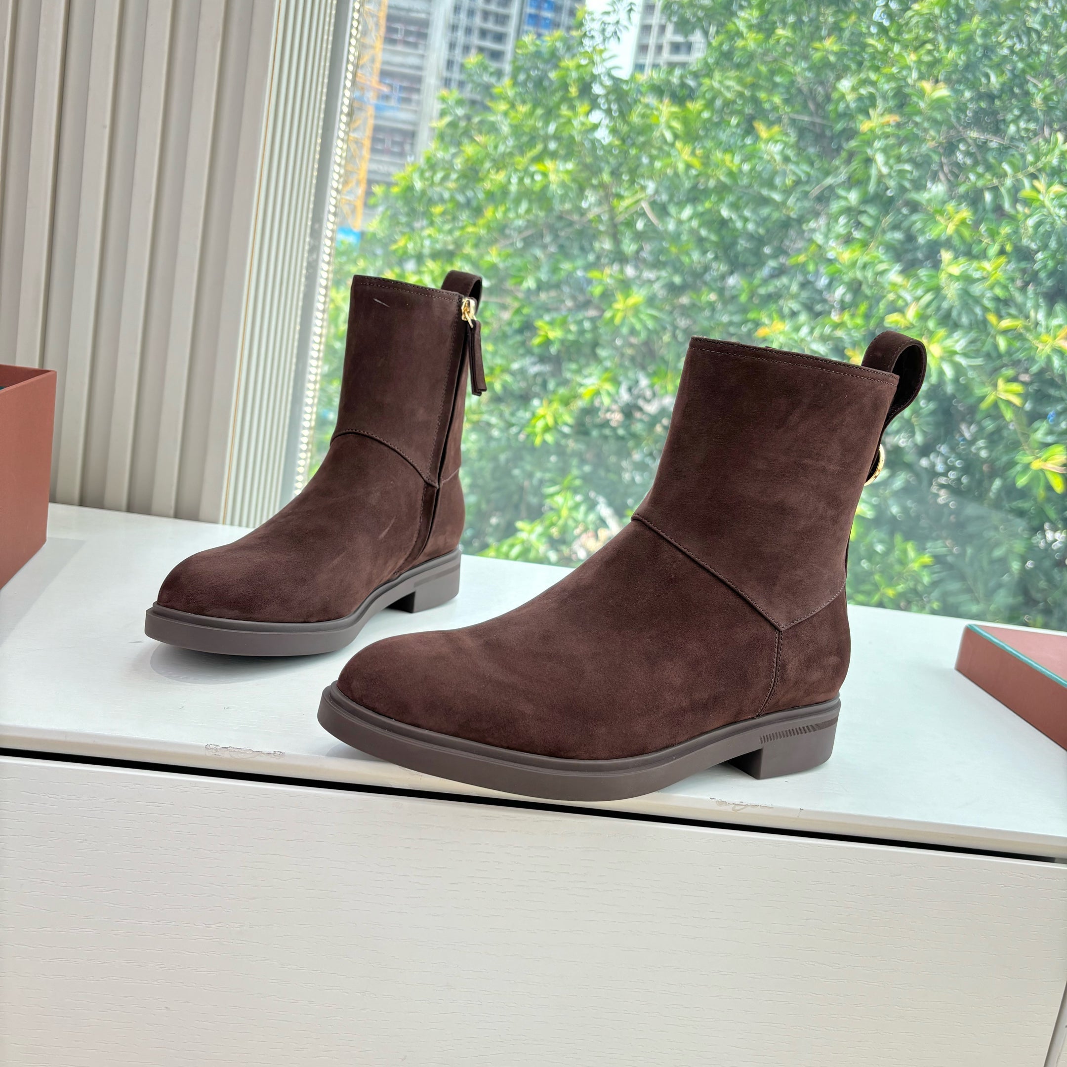 LP Kilda Ankle  Boots Brown Suede 507411