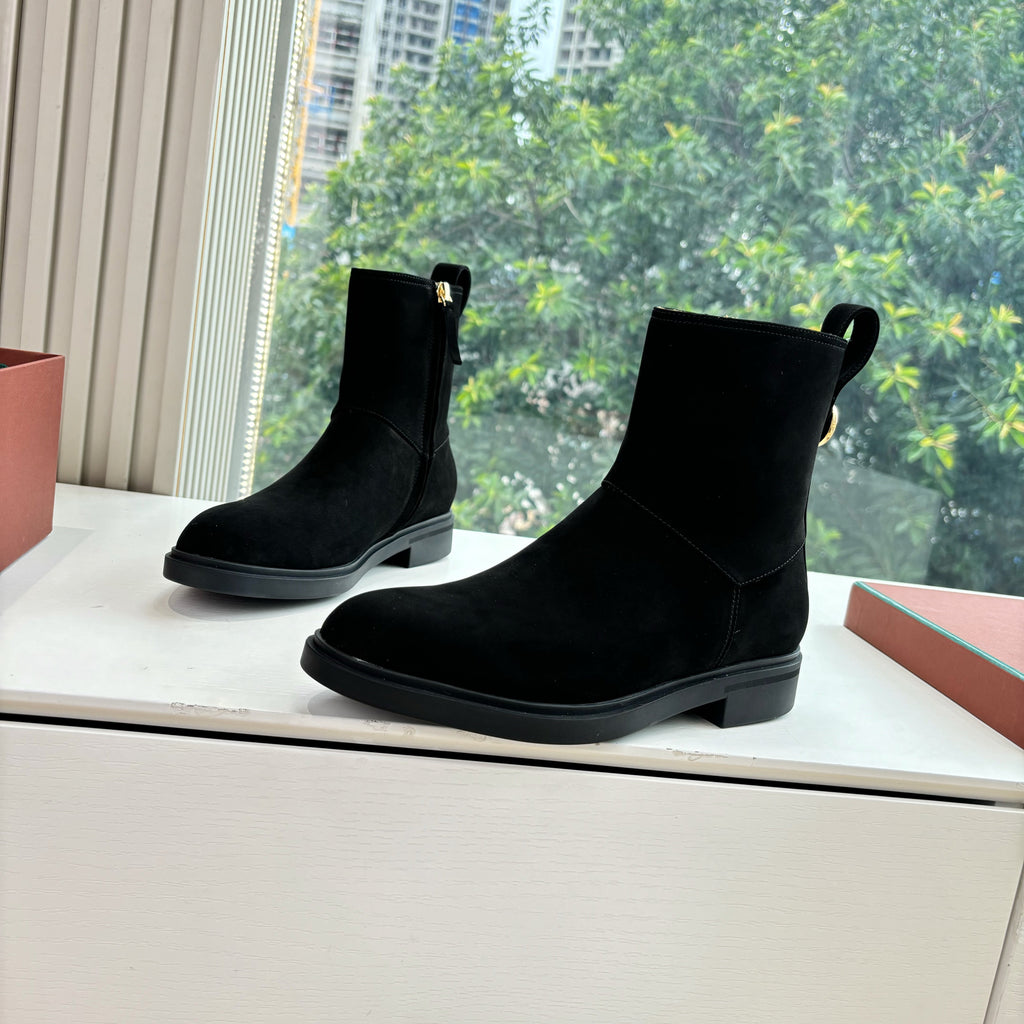 LP Kilda Ankle  Boots Black Suede 507412