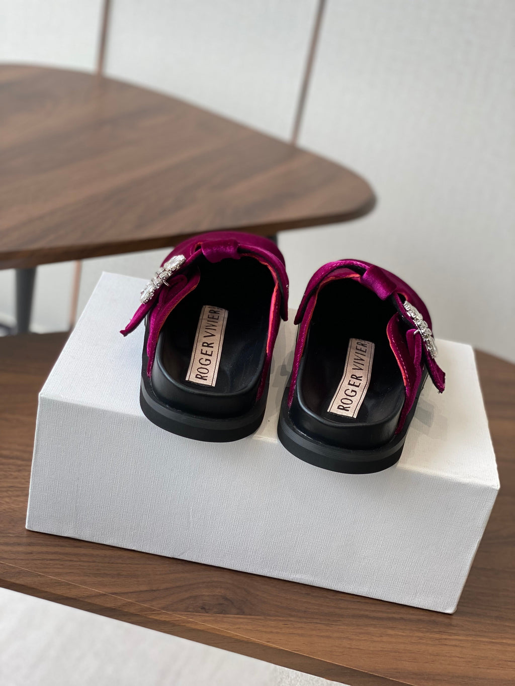Viv 25 Slippers Pink Imported Flannel 350443