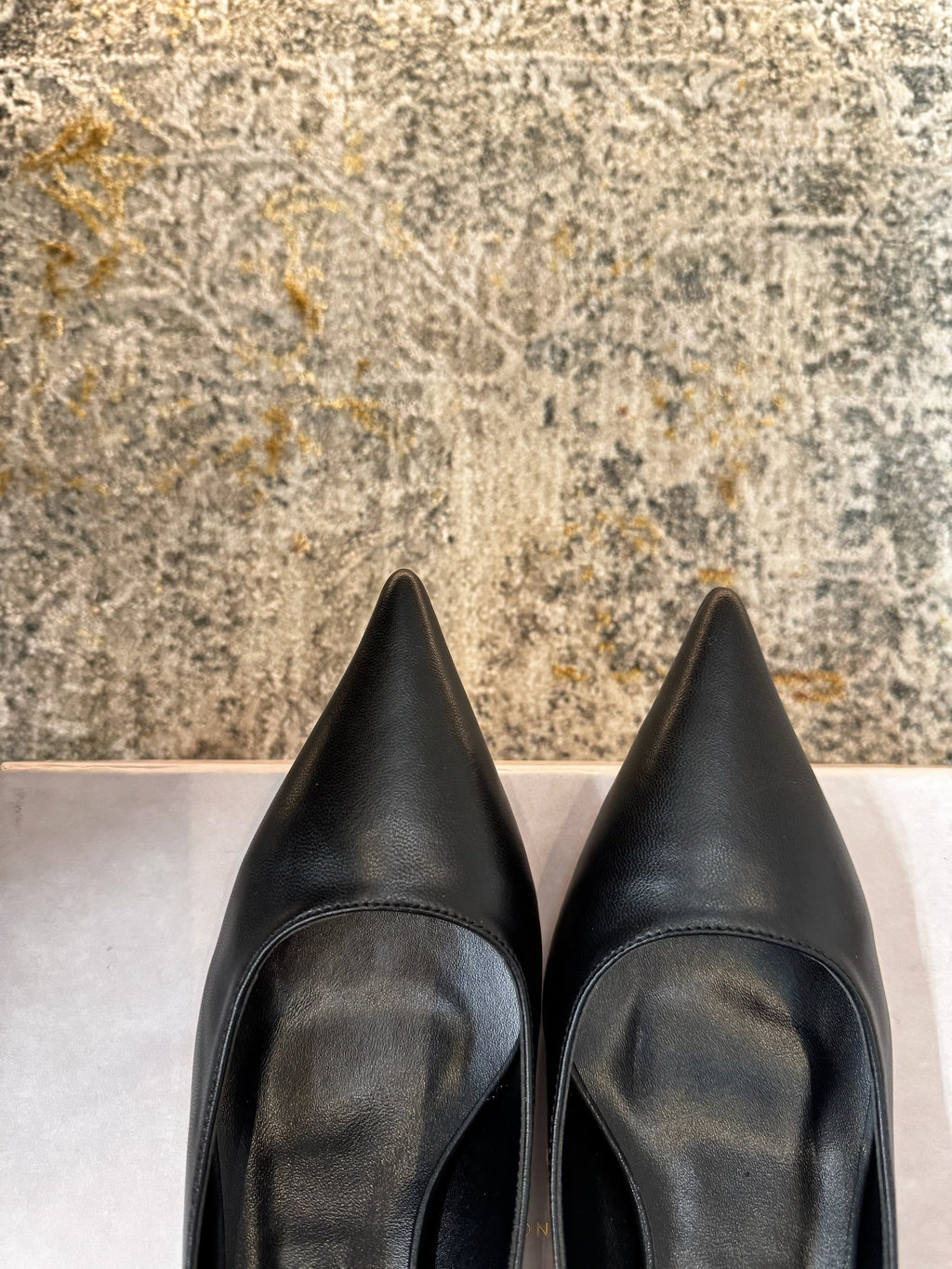 Jimmy Amelia Pumps 35mm Black Sheepskin 430937