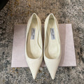 Jimmy Amelia Pumps 35mm White Sheepskin 430938