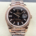 Rolex Day-Date 40mm Pink Gold Black
