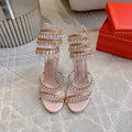 RC Pearl Sandals Pink Sheepskin 328430