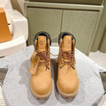 LV x Timberland 6in Ankle Boot 50mm Light Brown Monogram Embossed Suede 450426