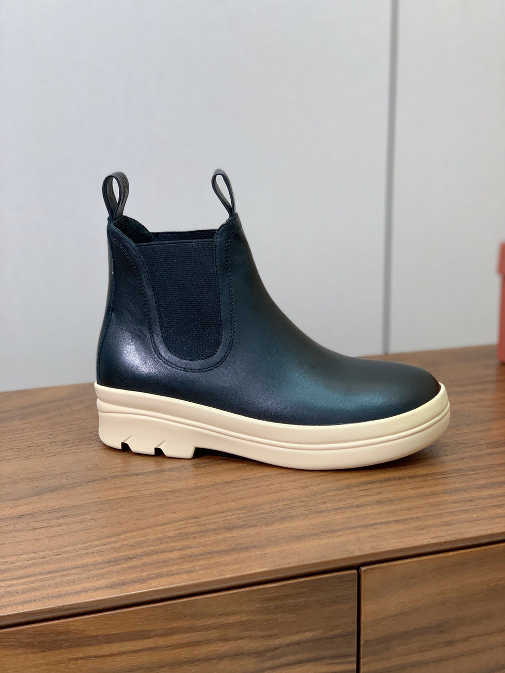 LP Lakeside  Ankle  Boots Black Leather 503756