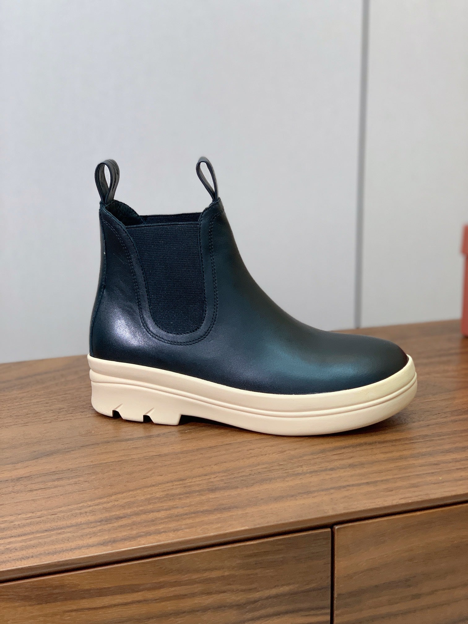LP Lakeside  Ankle  Boots Black Leather 503756