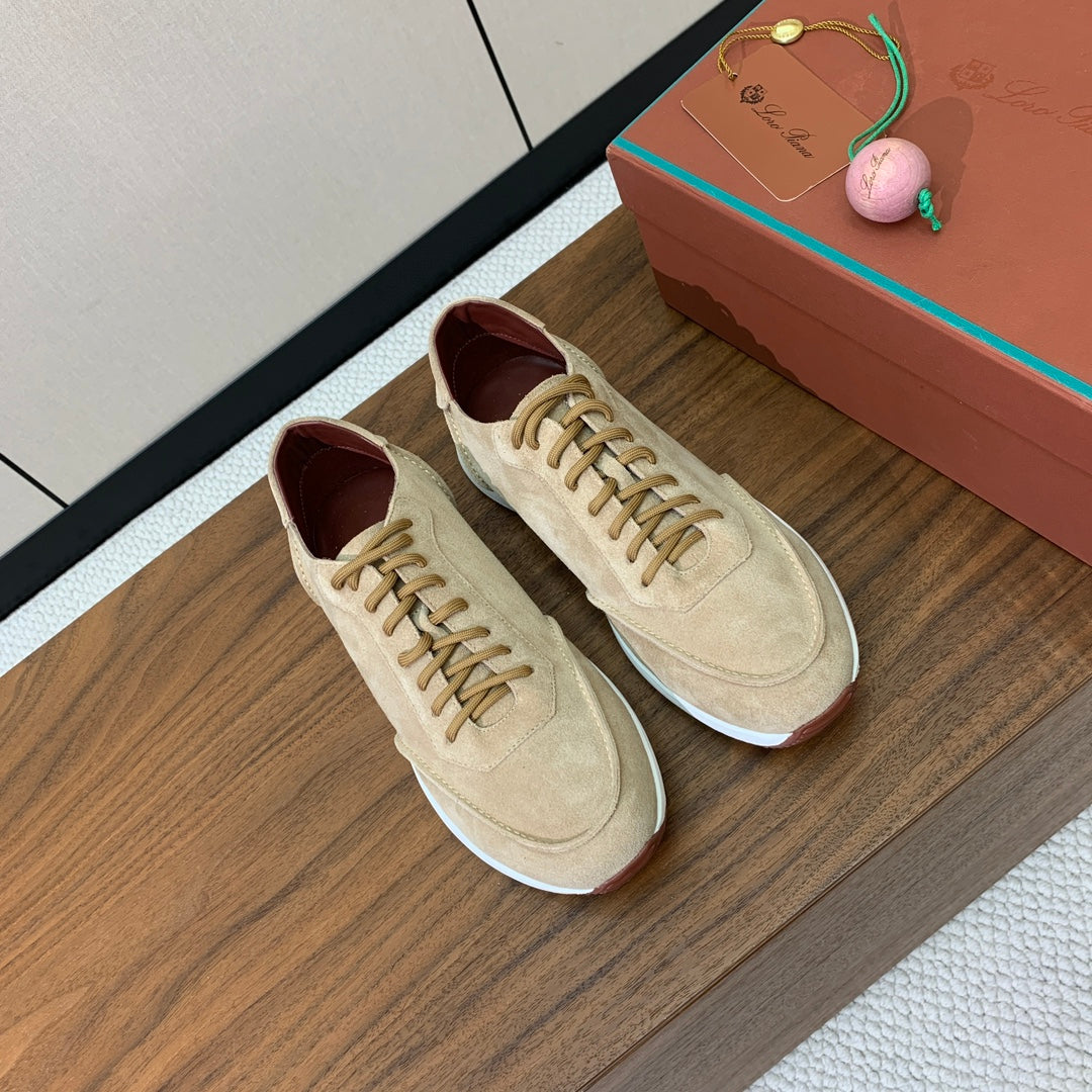 LP Week-End Walk Sneaker In Beige Suede 984399