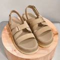 UGG Goldenstar Gleam Sandal Light Khahi Suede 664857