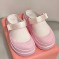 UGG Goldenglow Clog Pink Ivory Canvas 664854