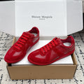 MM6 Replica Casual Sneaker Red Sheepskin Suede 881185