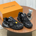 LV Tatic Runner Sneaker Black Mesh Fabric 846545
