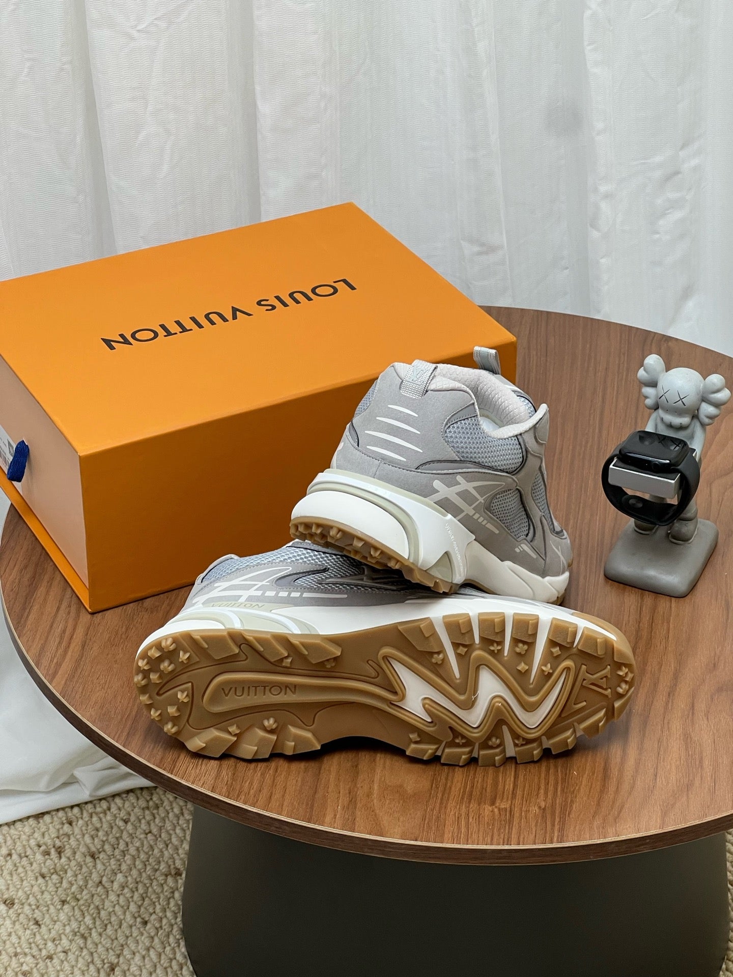 LV Tatic Runner Sneaker Grey Mesh Fabric 846546