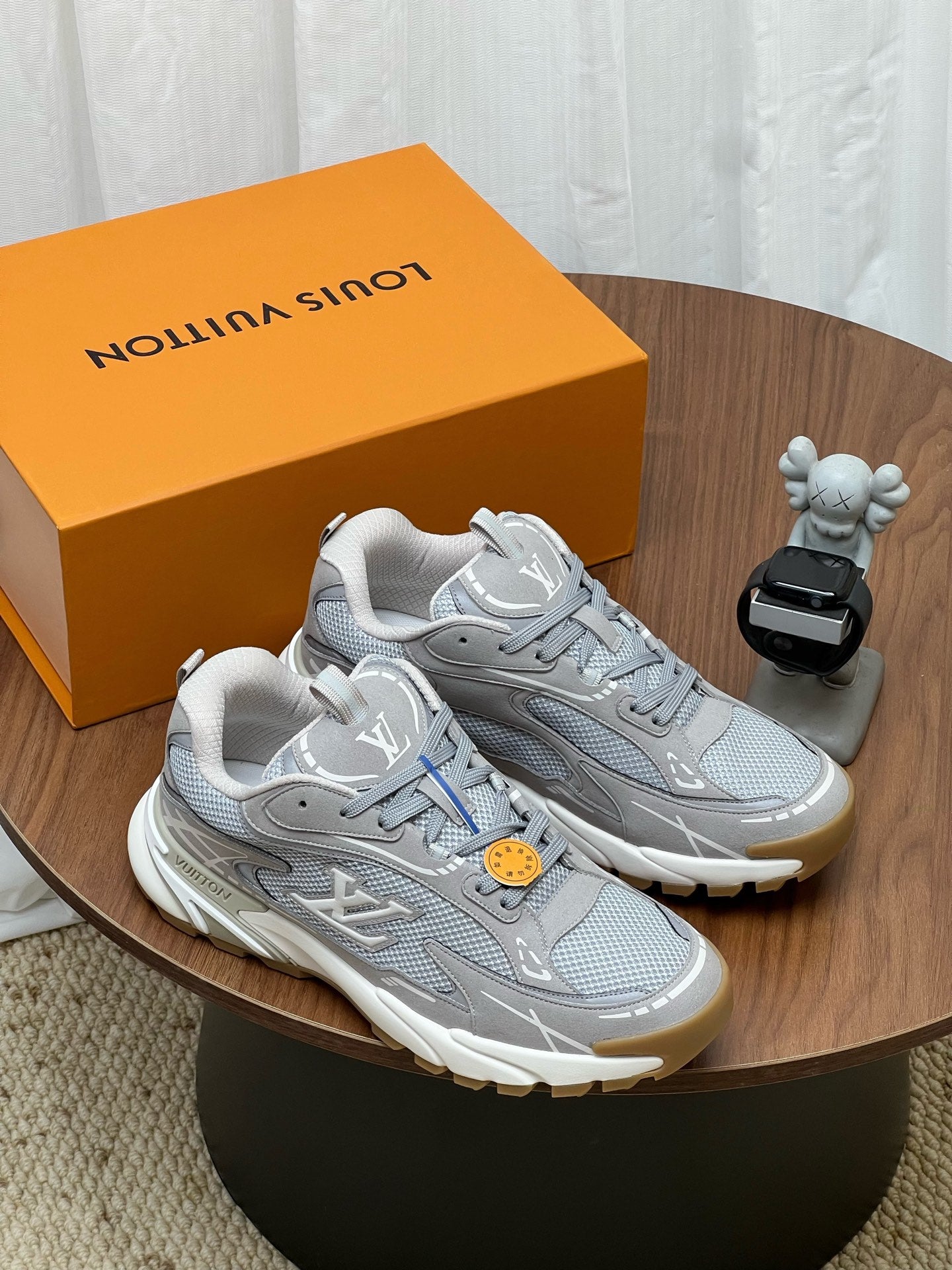 LV Tatic Runner Sneaker Grey Mesh Fabric 846546