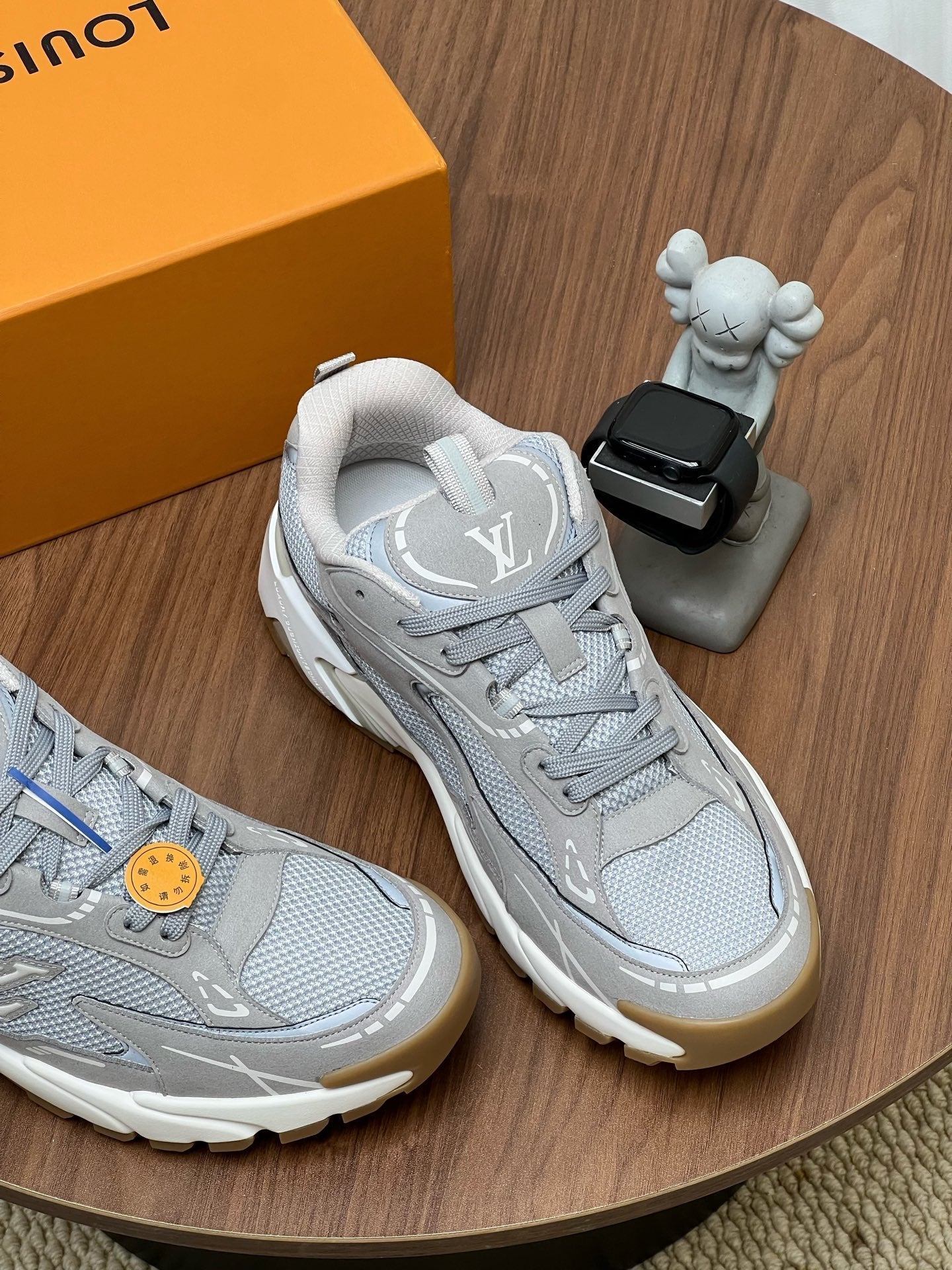LV Tatic Runner Sneaker Grey Mesh Fabric 846546