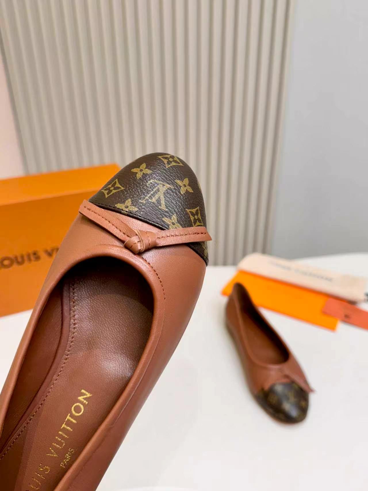 LV Darling Ballerina Tan Brown Cowhide 847107