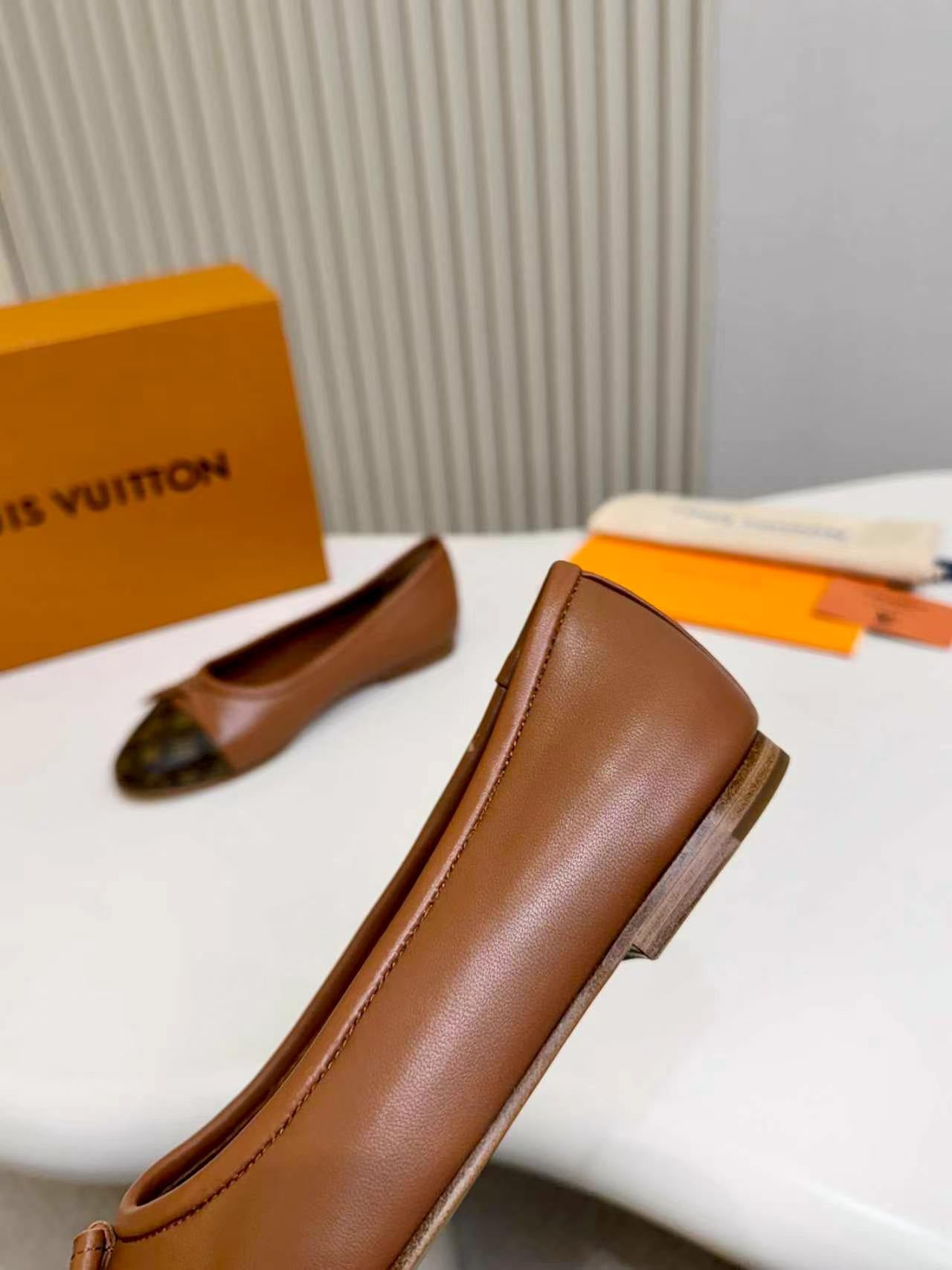 LV Darling Ballerina Tan Brown Cowhide 847107