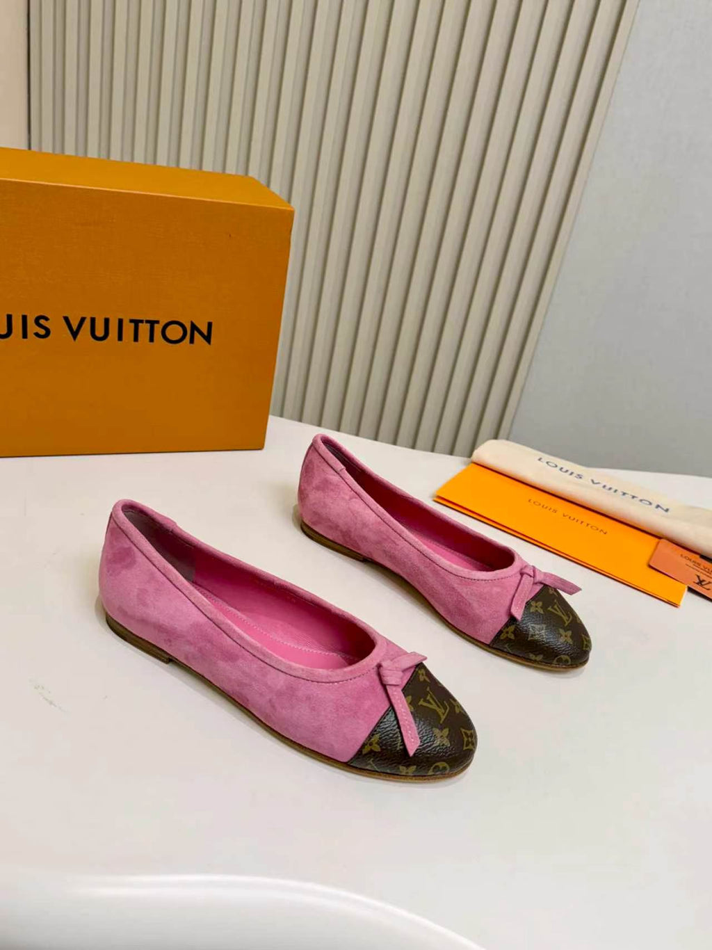 LV Darling Ballerina Pink Suede 847114