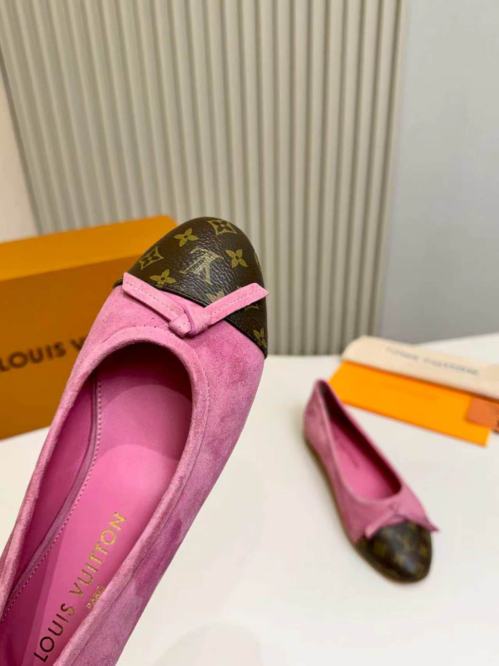 LV Darling Ballerina Pink Suede 847114