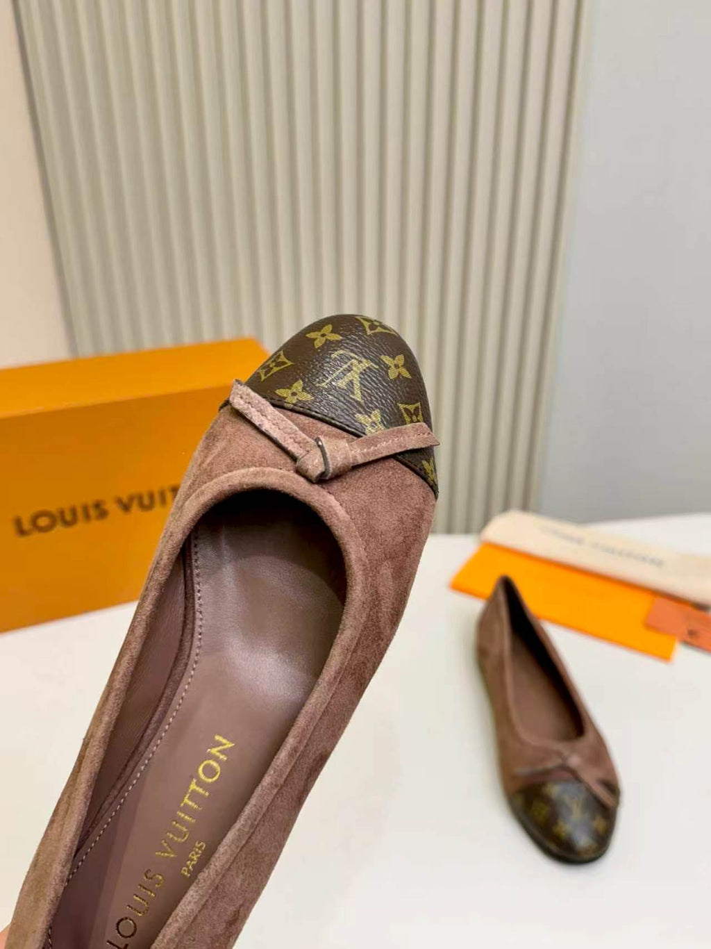 LV Darling Ballerina Coffee Suede 847115