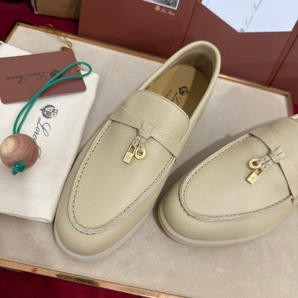 LP 25C Summer Charms Walk Loafer Faded Yellow Calfskin 212597