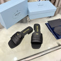Prada 26SS Sandals 10mm  Black Leather 564171