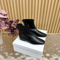 The Row Ava Boots Black Sheepskin 436642