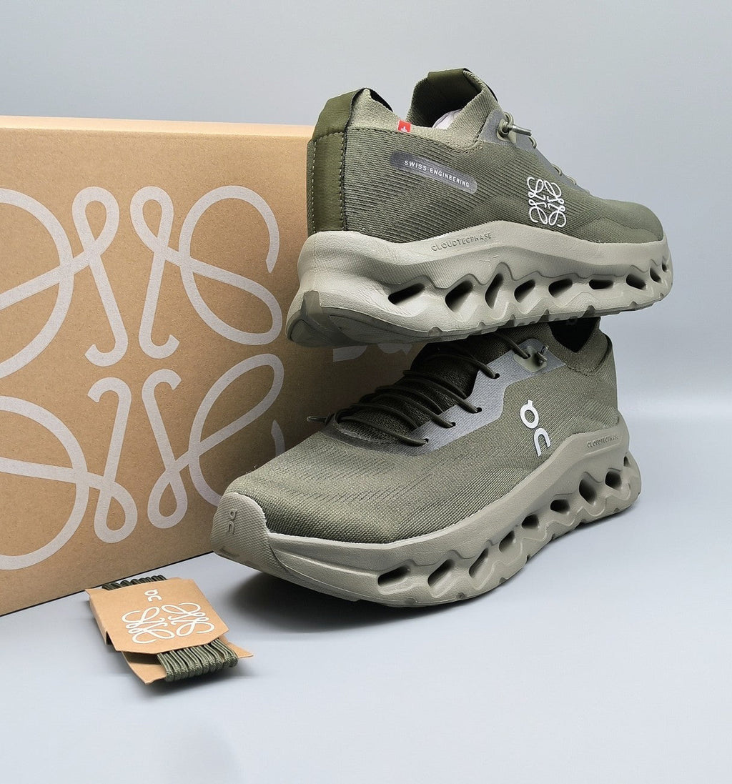 CLOUDTILT SNEAKER IN SEAWEED GREEN RECYCLED POLYESTER