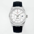Rolex Sky-Dweller 42mm Stainless Steel Case White Dial Rubber Strap